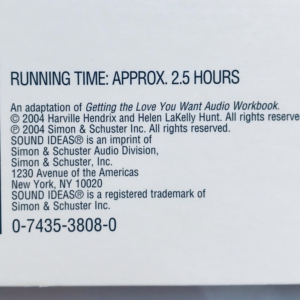 2 CD Audiobook “Getting the Love You Want” Guide - Picture 5 of 13
